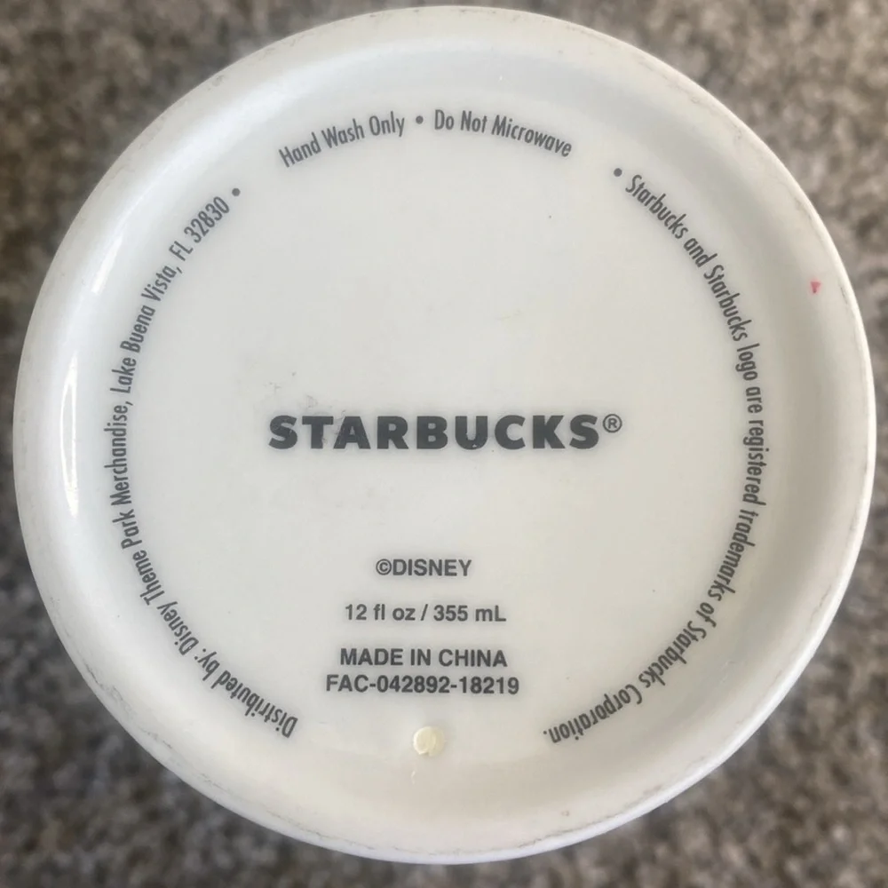 Starbucks Disney Zip a Dee Doo Dah Ceramic
Coffee Tumbler - Picture 7 of 9